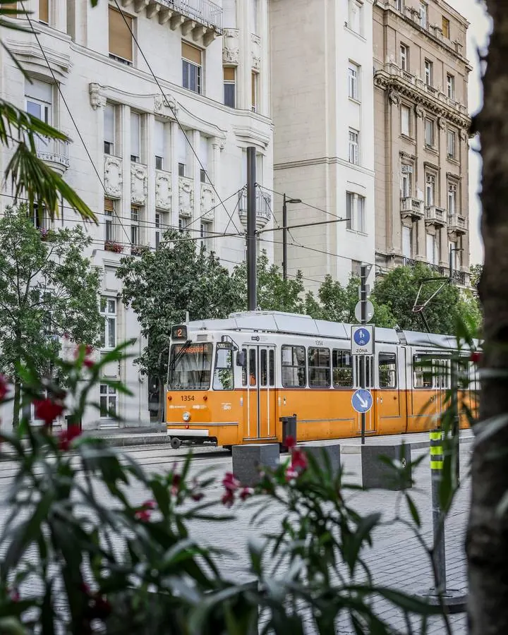 Budapest belváros a Smúz Cafénál