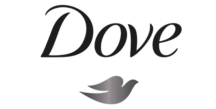 Logotipo de Dove, una marca de cuidado personal que organizó un evento de lanzamiento de producto en Smúz Café.
