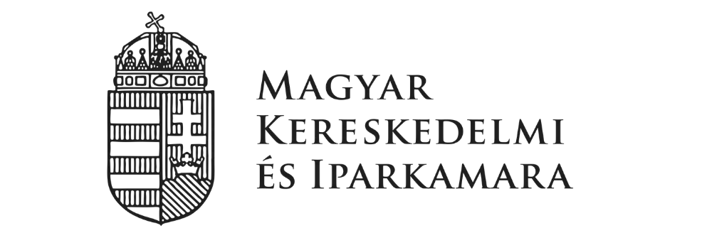 Logotipo de la Cámara de Comercio e Industria de Hungría, socio del evento Smúz Café.